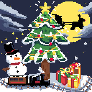 Christmas Pixel Art