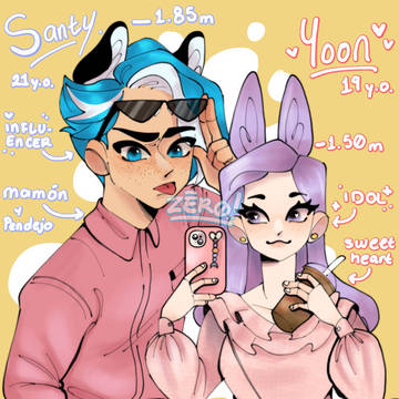 Meet: Santy and Yoon ! 💕