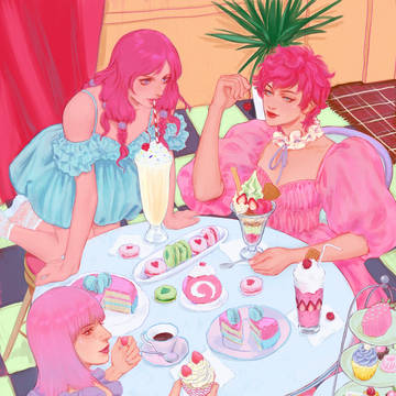 pink