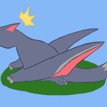 びっくりしてるナルガ