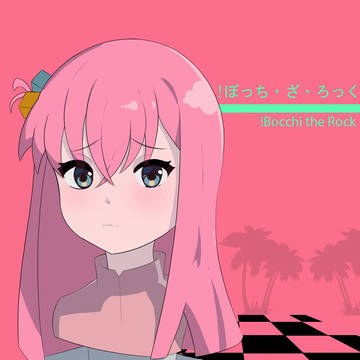 Bocchi the Vaporwave!