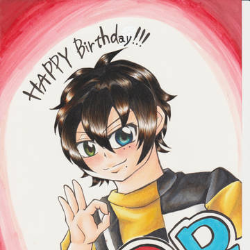 2022三郎お誕生日おめでとうの絵