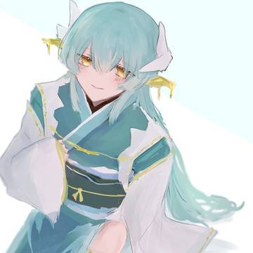 見つめるきよひー