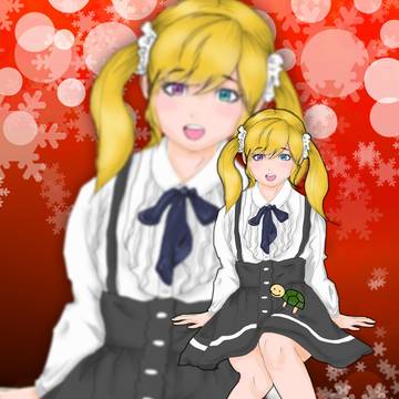 ツインテールガール
