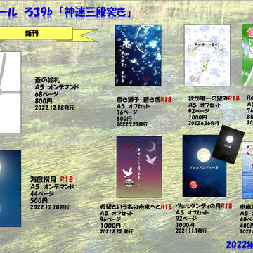 刻印の誇り17　お品書き　南ろ39b　「神速三段突き」
