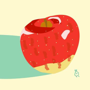 61日目　りんご