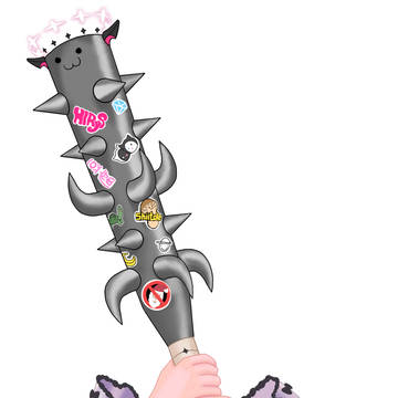 IRyS bonk stick 2.0