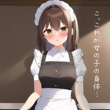 【男の子が女の子になって喫茶店で働くお話】