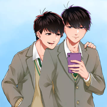 高校生時代のおそ一