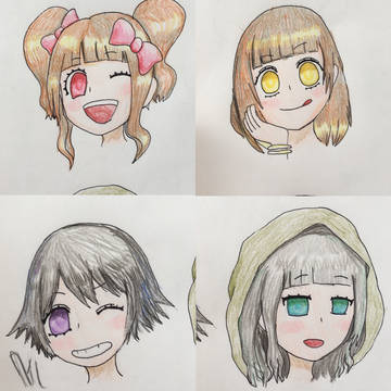 自分絵とAIの比較