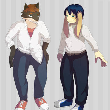 リョウとユウタの二人暮らしについて #キャラクター