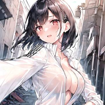 Training girl