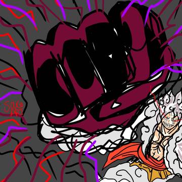 Luufy gear 5 (nika mode)