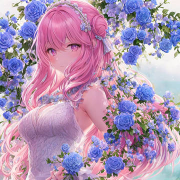 『青薔薇の少女』
