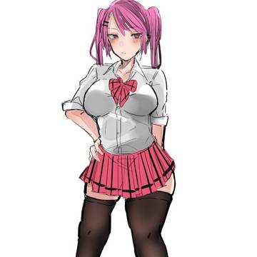 ピンクツインテちゃん