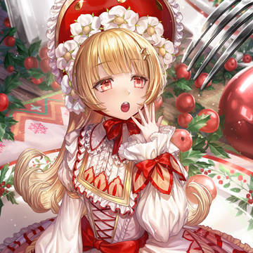 クリスマスケーキ少女(コンセプト+全身)