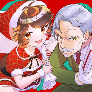 【お仕事】サムネイル用のイラスト【じいさんとまごチャンネル】