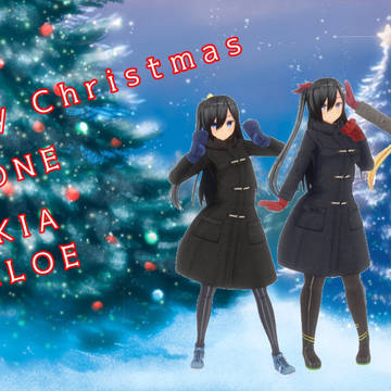 宵坂さんちから、クリスマスカードのお届けです