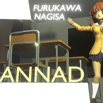 古河渚 ふるかわなぎさ　clannad　クラナド