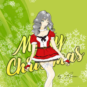 ミニスカサンタ🎄