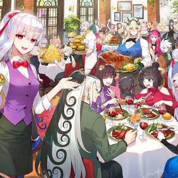 英霊とレストラン