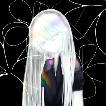 💎の国のオリキャラレインボークォーツちゃんです