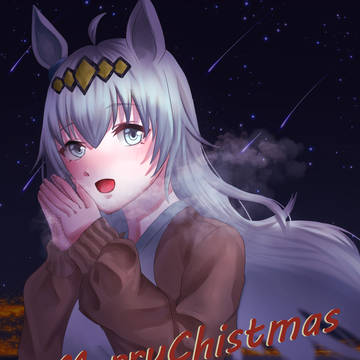 トレーナー、クリスマスの夜は冷えるな。