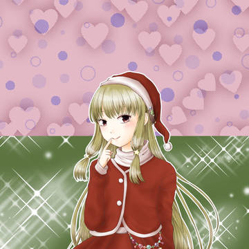 サンタ女子