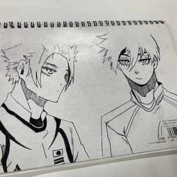 ブルーロックイラスト