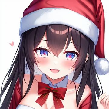 サンタとうさぎ