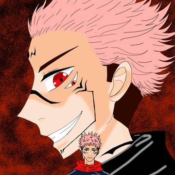 Itadori Yuji and Ryomen Sukuna