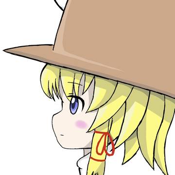 横顔諏訪子