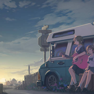 夜明け
