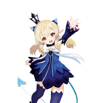 Klee in Lu/Ciel Base Outfit