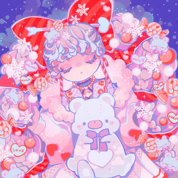 クリスマスリースちゃん