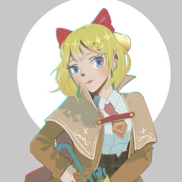 Ame with Umbrella Rifle