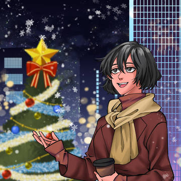 Christmas snow