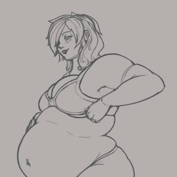 Request Sketch - Lightning FFXII