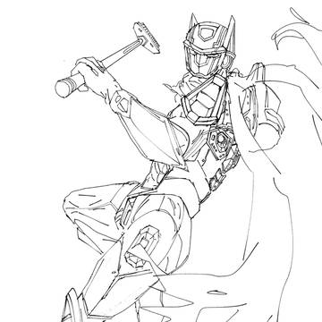 Twitterに掲示して消した絵