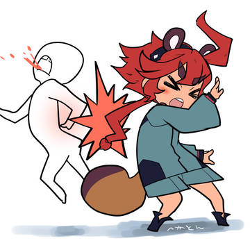 スレッタ鉄山靠
