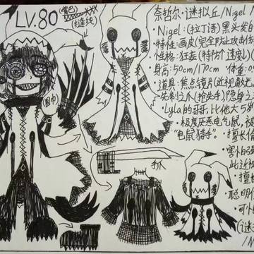 ポケモン設定(過去絵)