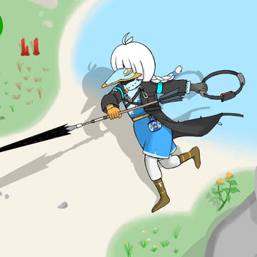 最近遊んでいるゲームの絵