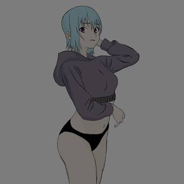 pregnant woman sketch