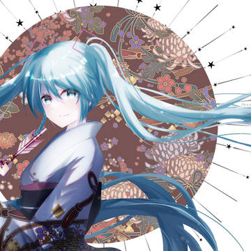 着物ミク
