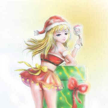 Christmas girl