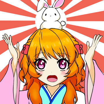 お正月あかりちゃん 卯年ver
