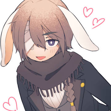 ノリノリでウサ耳をつけてくれたセイさん