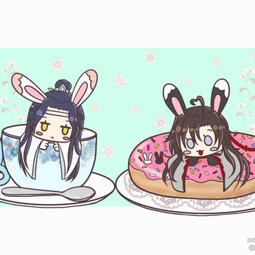うさぎ忘羨と大根忘羨