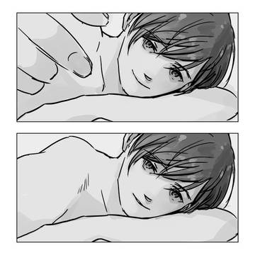 見つめ合って