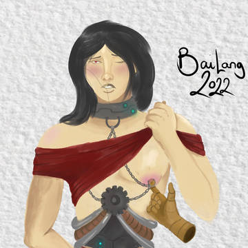 Kinktober Day 3: Piercings